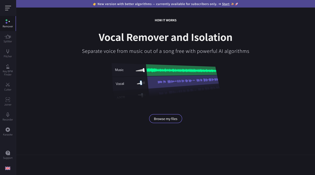 Vocal Remover