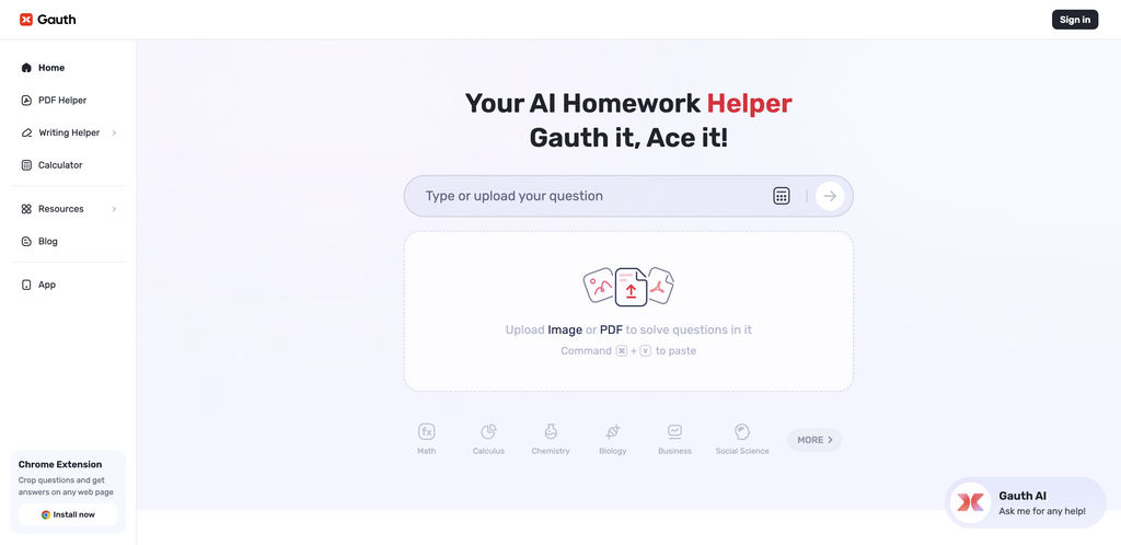 Gauth APP