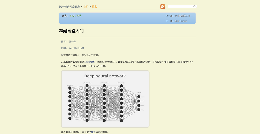 神经网络入门