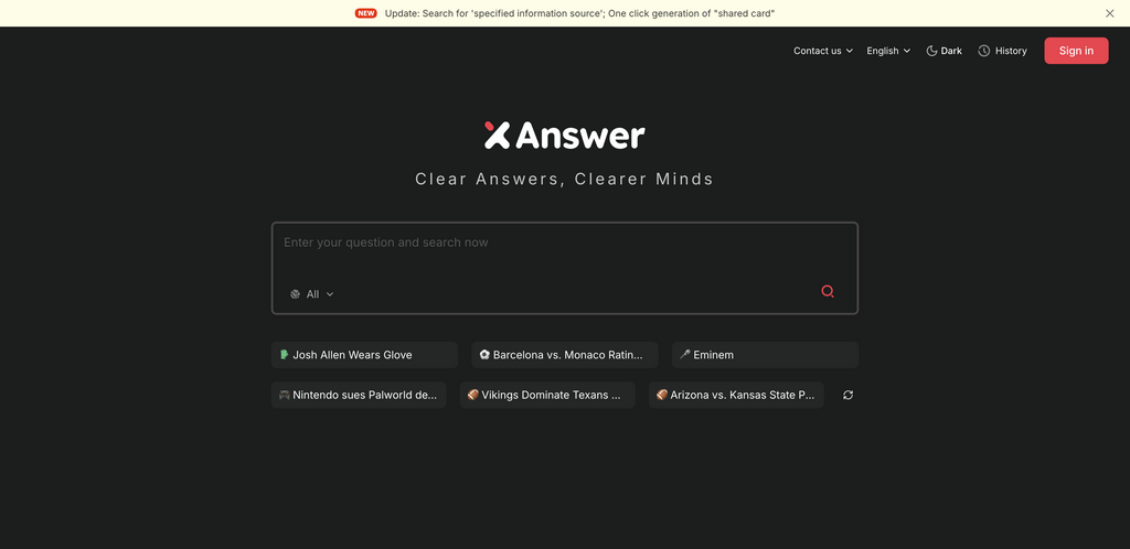 XAnswer